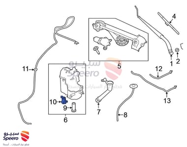 Washer Reservoir Motor - 289206CA1A