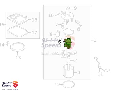 فلتر بنزين - 31112J3001