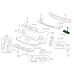 صورة Front Left Bumper Support