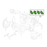 صورة Rear Brake Pad Kit