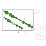 صورة Shaft Assembly, FR Drive