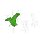 صورة Front Suspension Lower Control Arm Sub-Assembly, No.1 Right