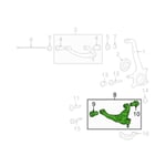 صورة Front Left Lower Control Arm