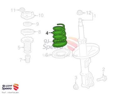 Spring Toyota Avalon 2014-2016