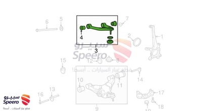مقص امامي يسار فوق