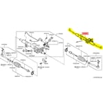 صورة Power Steering Gear Rack