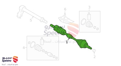 Shaft Assembly-Drive, LH