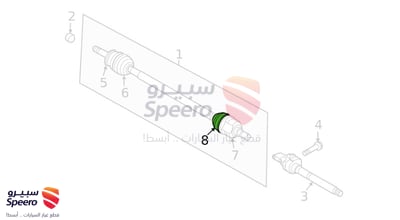 جلدة عكس امامي داخلي