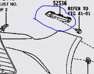 Front Left Bumper Support - 5253606200