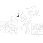 صورة Rear Lower Control Arm Bushing