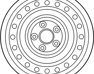 WHEEL ASSY-STEEL - 52910F2000