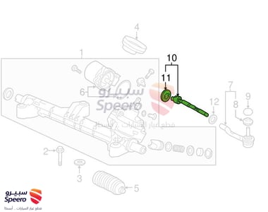 ذراع دركسون داخلي - 53010T2AA01
