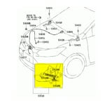 صورة LOCK ASSY, HOOD