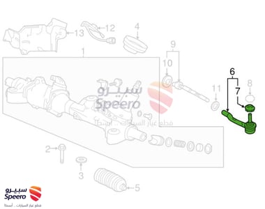 ذراع دركسون خارجي يمين - 53540T2AA01