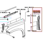 صورة PROTECTOR, FRONT FENDER SIDE PANEL, RH