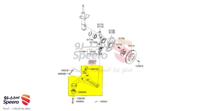 مقص امامي يمين