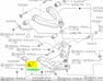 جلبة مقص امامي تحت صغير - 545602S600