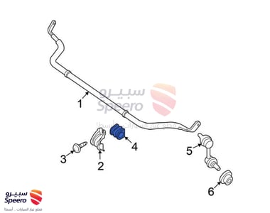 Front Stabilizer Bar Boot - 54613ZL10A