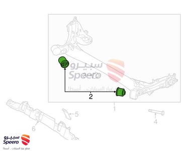 جلبة كمر خلفي - 551603X000
