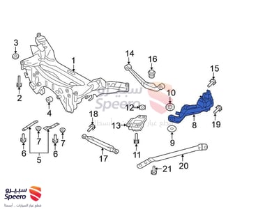 مقص خلفي يسار تحت - 555024CA1D