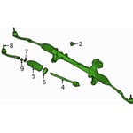 صورة Power Steering Gear Rack