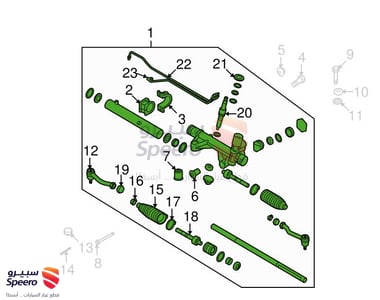 Steering Gear - 577002J201