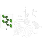 صورة Rear Disc Brake Pad Kit