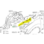 صاجة رفرف يمين 658204CL0A