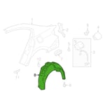 صورة Rear Right Fender Liner