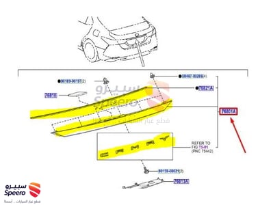زيق شنطة - 7680133670A1
