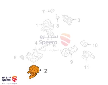 كرسي مكينة يسار - 7A1Z6038AA