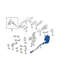 صورة قفل باب امامي يمين