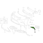 صورة Right Fog Light Trim