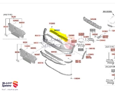 صاجة فوق الشبك - 86391BV000