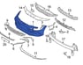 Front Bumper - 86511AA000