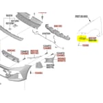 صورة Front Right Bumper Support