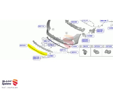 نيكل صدام امامي سط - 86569G8550