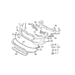 صورة Left front bumper nickel