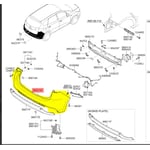 صورة COVER-RR BUMPER,UPR
