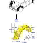 صورة Front Left Fender Liner