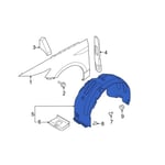 صورة Front Left Fender Liner