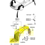 صورة Front Left Fender Liner