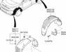 Right Front Mudguard - 86832BV000