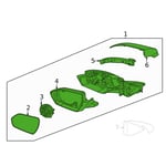 مراية جانبية يسار 87610AA090