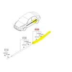 زيق باب خلفي يمين 877321E500