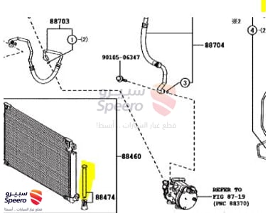 مبرد رديتر مكيف - 8847412020