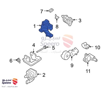 Right Engine Mount Bracket - 8T4Z6038A