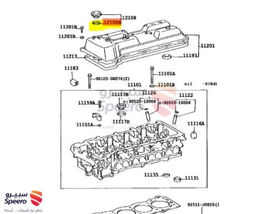 ربلة غطاء زيت مكينة - 9043035001