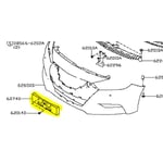 قاعدة لوحه اماميه 962104RB0A