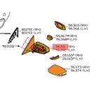 Left Side Mirror 963024RG1B